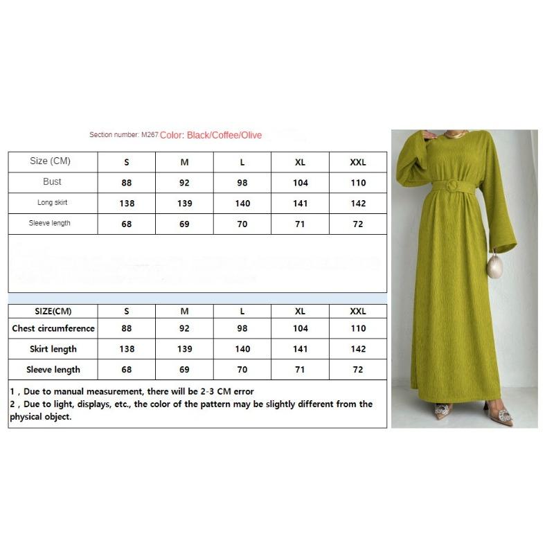 MH1682 round neck with belt fashionable