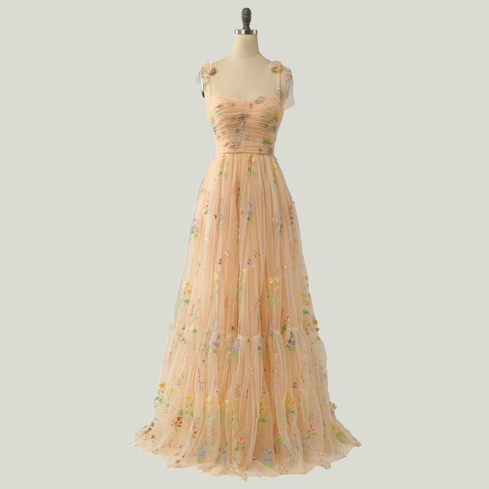 MH0584 Suspender Dress Lace