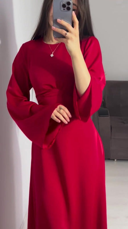 MH0077 waist thin strap solid color long sleeve