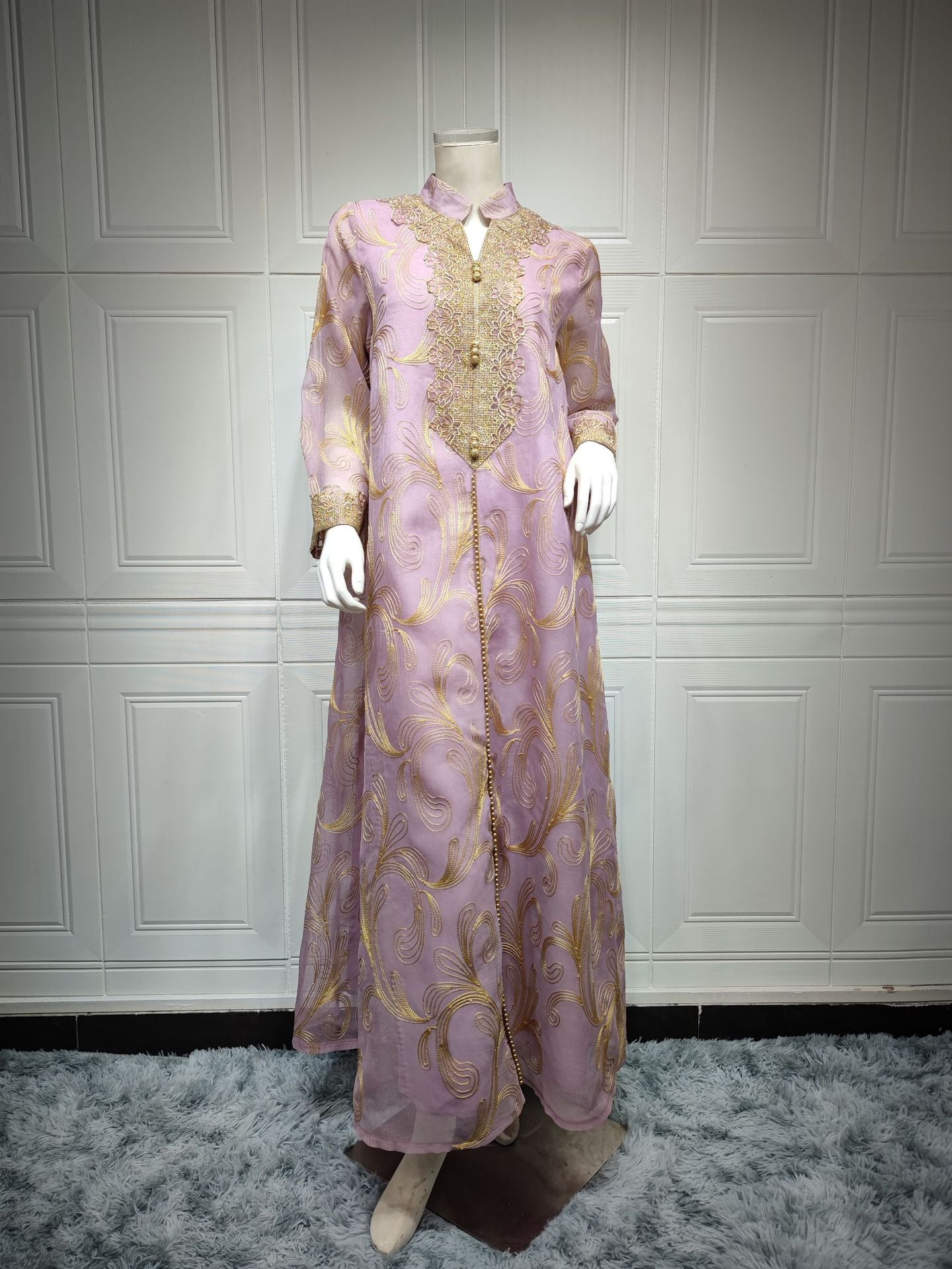 MH0191abaya pendulum dress