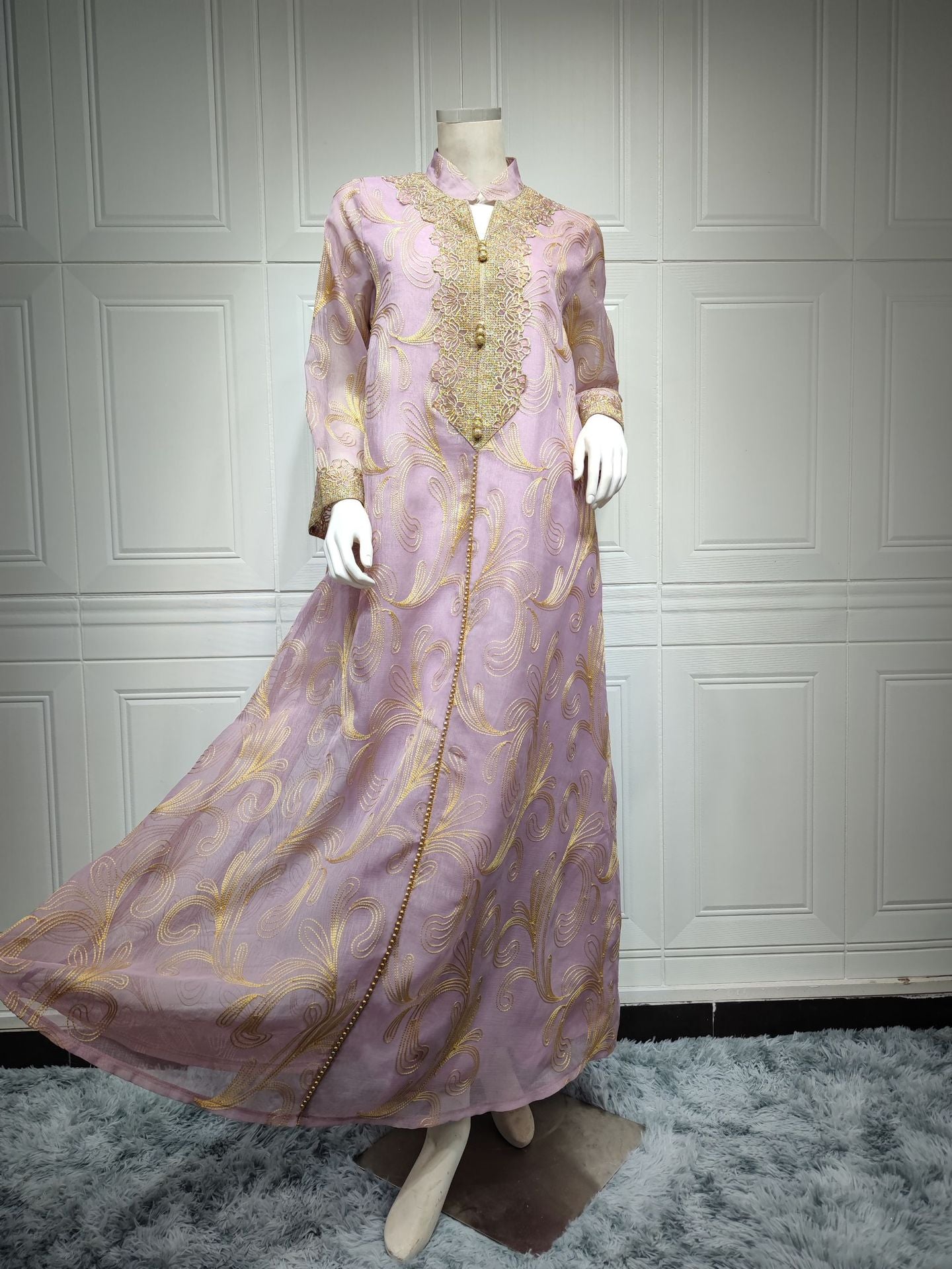 MH0191abaya pendulum dress