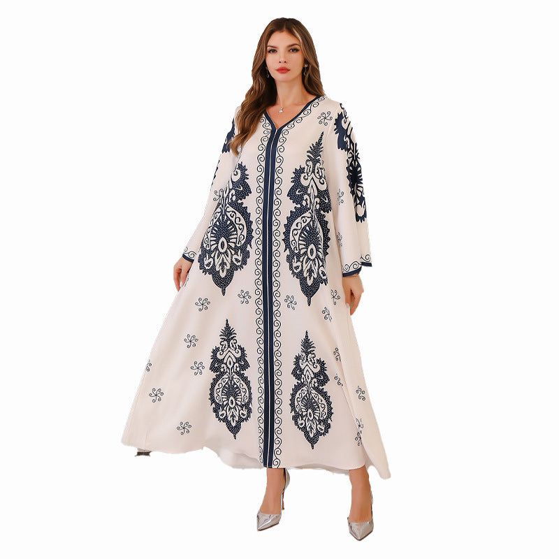 MH0195 Hot Diamond Robe Foreign Trade